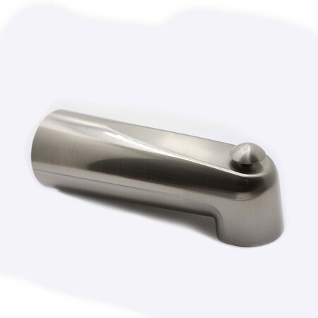 Thrifco Plumbing 7 Inch 4 In 1 Diverter Spout Satin Nickel 4405775